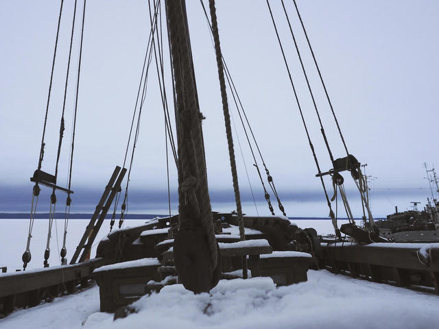 Верфь деревянных кораблей в Петрозаводске