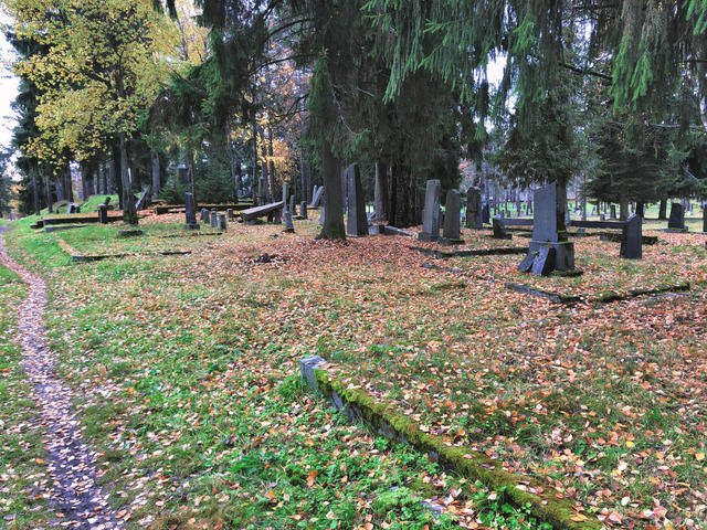 Финское кладбище в Сортавале