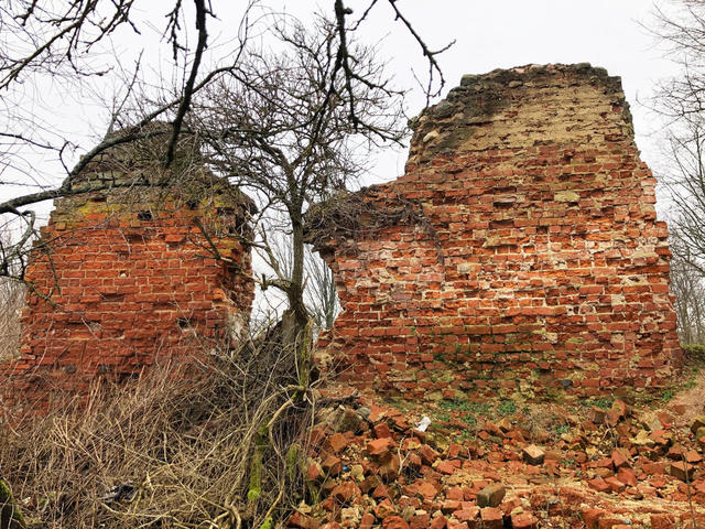 Руины замка Фишхаузен